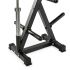 Het Weight Rack 50 mm is voorzien van een houder voor olympische halterstangen