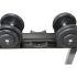 De aflegschalen zorgen ervoor dat de dumbbells niet wegrollen en gemakkelijk kunnen worden opgetild en weggelegd