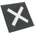 Rubber Tile System - Diagonaal Kruis