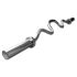 Olympische super curlstang chroom 125 cm