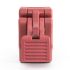 ATX Iron-Lock Collars - Rood vooraanzicht