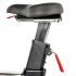 Het zadel van de Xebex Elite Air Bike is horizontaal en verticaal verstelbaar