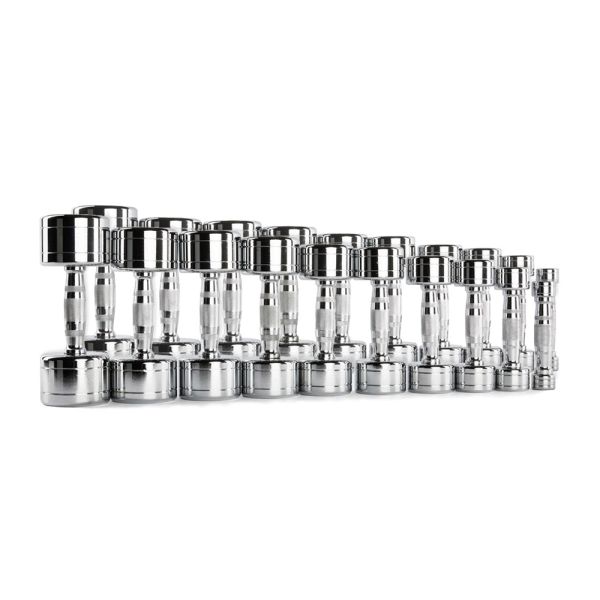 Chromen Trainingsgewichten Set 1 - 10 kg
