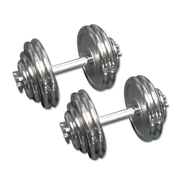 Chromen Dumbbell Set 2 x 30kg