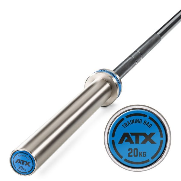 ATX Training Bar 20 kg - Zwart/chroom