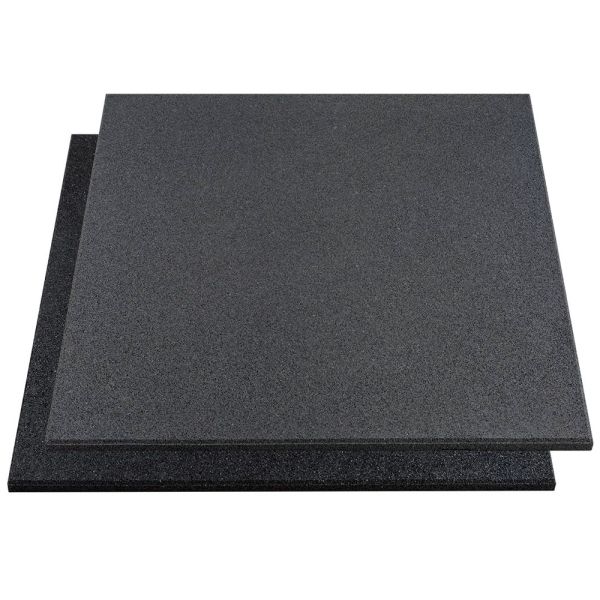 Rubbertegel 100 x 100 x 2 cm