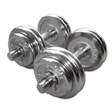 Chromen Dumbbell Set 2 x 15kg