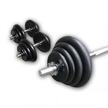 Rubberen Halter Plus Set 70kg