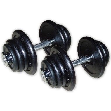 Gietijzeren Dumbbell Set 2 x 25kg