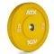 15 kg ATX Color Bumper Plate - Geel