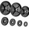 De Standard Barbell Olympic Plates zijn verkrijgbaar in gewichten van 1,25 kg tot 25 kg