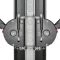 De armen van de ATX Multifunctional Trainer - Wall Mounted zijn eenvoudig verstelbaar dankzij de geïntegreerde gasdrukveren