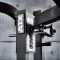 De hefarmen van de ATX Lever Arm Multi Press 2.0 zijn 12-voudig in hoogte verstelbaar 