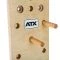 Het ATX Peg Board is gemaakt van 40 mm dik massief beukenhout