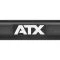 De ATX Cambered Swiss Bar is afgewerkt met een mat zwarte poedercoating
