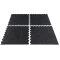 De Puzzelmat 96 x 96 x 1 cm - Zwart/grijs is verkrijgbaar als basistegel, randtegel en hoektegel