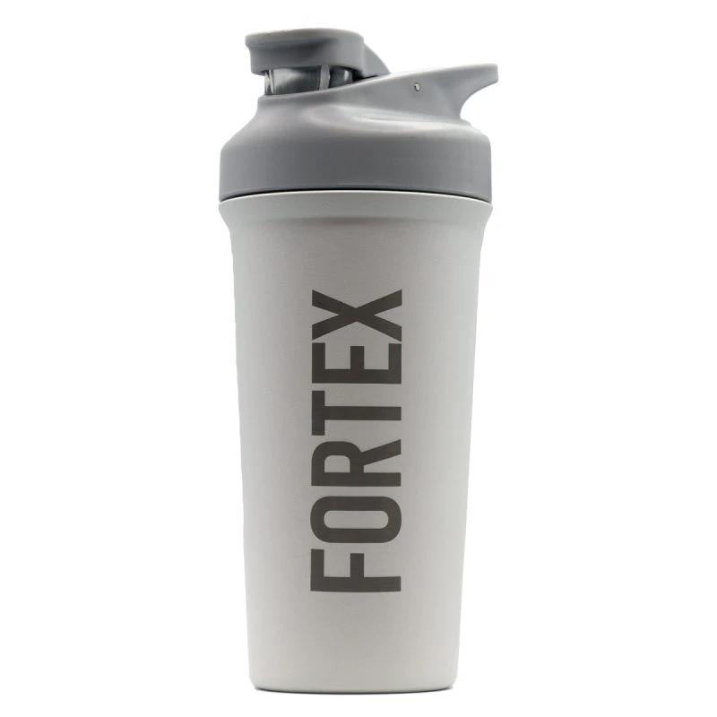 Fortex Stainless Steel 2-in-1 Shaker - Wit