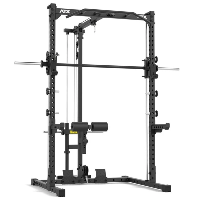 ATX Half Rack HRX-510 + Lat Pulley + Smith Machine Option