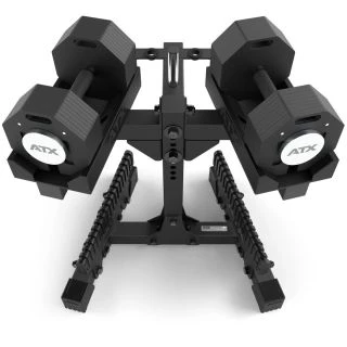 ATX Octa Dumbbells 2 x 36 kg + Opbergrek