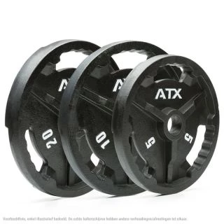70 kg ATX Gietijzeren Halterschijven Set (Tweedekans)