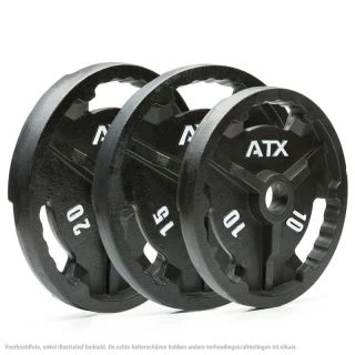 90 kg ATX Gietijzeren Halterschijven Set (Tweedekans)