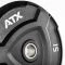 De ATX Grip Bumper Plates hebben een rondom afgeschuinde griprand