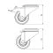 Set Wielen voor ATX Octa Dumbbell Stand - M