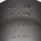 Fortex Stainless Steel 2-in-1 Shaker - Zwart