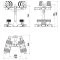 ATX Octa Dumbbells 2 x 36 kg + Opbergrek
