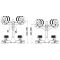ATX Octa Dumbbells 2 x 36 kg + Opbergrek