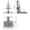 Afmetingen van de ATX Cable Belt Squat Machine