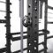 De ATX Smith Machine Option MPO-600 bevat 6 pinnen waarop de smith halterstang kan worden ingehaakt
