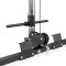 De Lat Pulley van het ATX Power Rack PRX-510 1.0 heeft voetsteunen voor zittend roeien