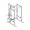 ATX Power Rack PRX-660 + Lat Pulley