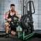 De ATX Cable Belt Squat Machine is geschikt voor 50 mm halterschijven