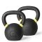 De 16 kg Premium Kettlebells met gekleurde band en gewichtsaanduiding
