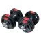 Kunststof-Gripper Dumbbell Set 2 x 10 kg