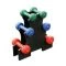 Standaard met drie paar trainingsgewichten