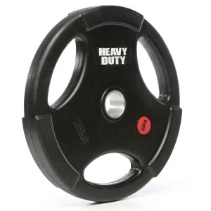 Heavy Duty rubberen olympische grip halterschijven