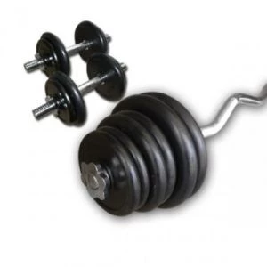 Rubberen Curl Plus Set 47,5kg