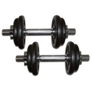 Gietijzeren Dumbbell Set 2 x 10kg