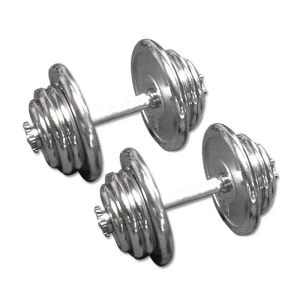 Chromen Dumbbell Set 2 x 25kg
