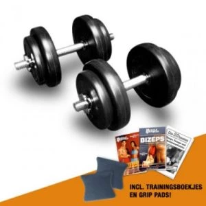 PE Dumbbell Set 2 x 10 kg