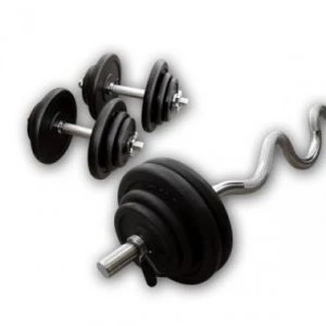 Gietijzeren Super-Curl Set 47,5kg