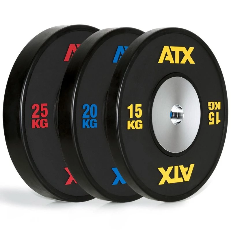 ATX Premium Bumper Plates (Zwart)