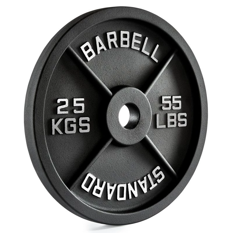 Rubber store barbell weights
