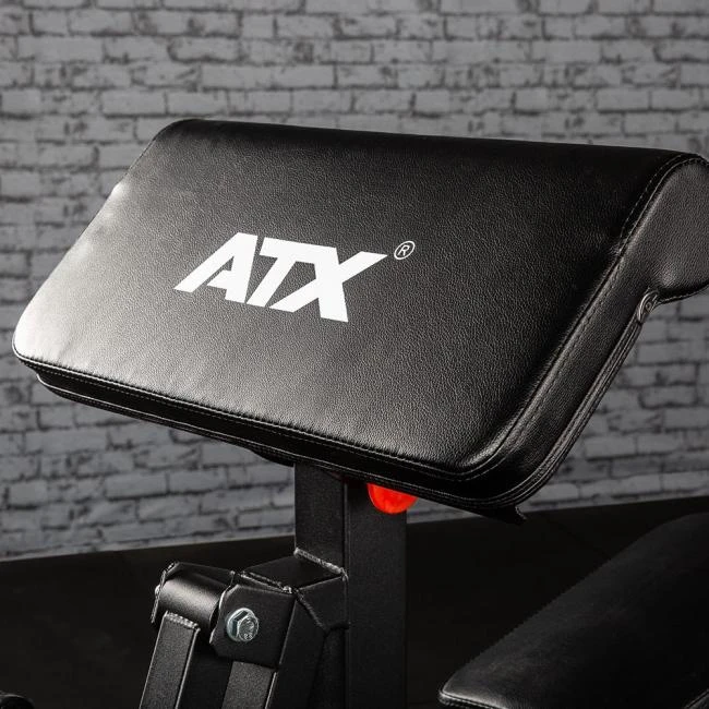De ATX Biceps Blaster heeft een comfortabel kussen met een verstelbare hoek