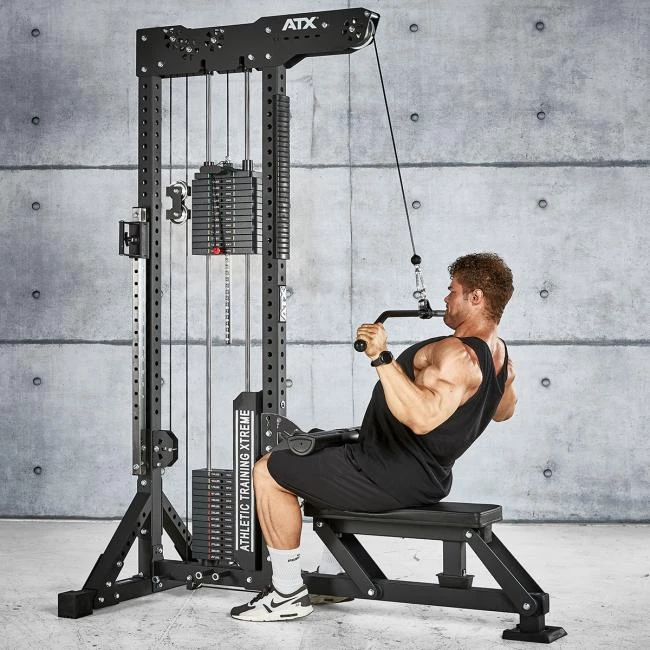 De ATX Trinity Lat Machine LSW-850 is een professionele lat pulley met een hoogwaardige afwerking
