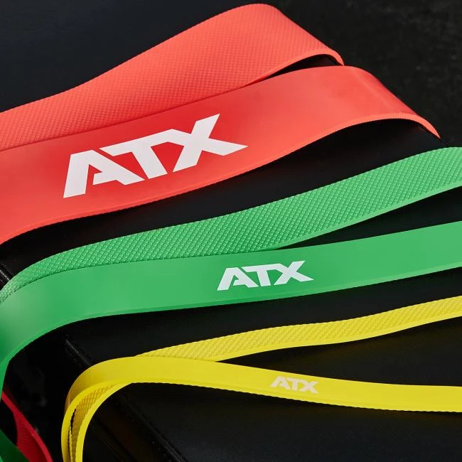 De ATX Power Bands zijn gemaakt van natuurlijke rubber en zijn volledig latexvrij