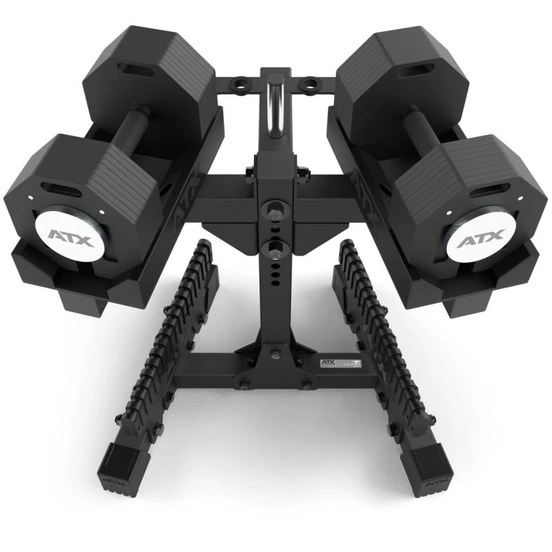 ATX Octa Dumbbells 2 x 36 kg + Opbergrek